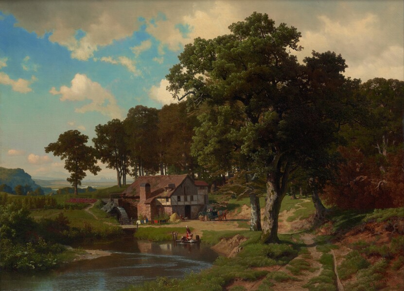 乡村磨坊A Rustic Mill