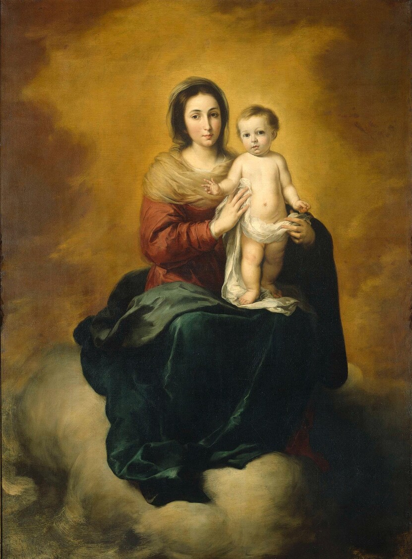 圣母与圣婴Virgin and Child（1660 - 1680）