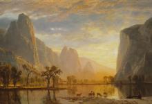 约塞米蒂山谷Valley of the Yosemite