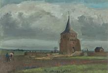 纽南的旧塔楼The old tower at Nuenen