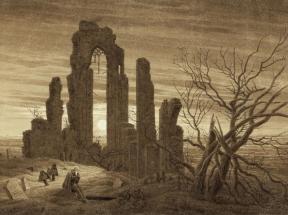 冬季—夜晚—晚年与死亡（选自1803年《一天中的不同时段与人生各阶段》系列）