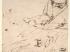 圣彼得受难图草图Study for a Crucifixion of St. Peter