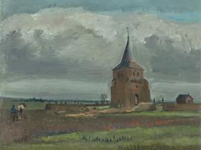 纽南的旧塔楼The old tower at Nuenen
