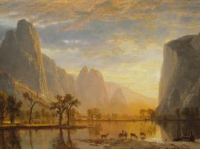 约塞米蒂山谷Valley of the Yosemite